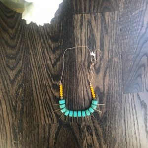 Turquoise and Copper Necklace